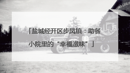 盐城经开区步凤镇：助餐小院里的“幸福滋味”
