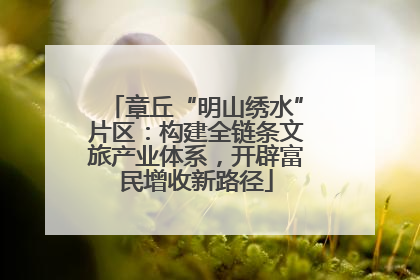 章丘“明山绣水”片区：构建全链条文旅产业体系，开辟富民增收新路径