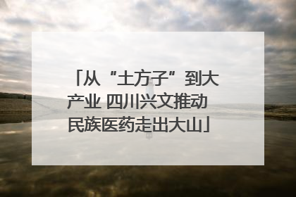 从“土方子”到大产业 四川兴文推动民族医药走出大山