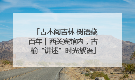 古木阅吉林 树语藏百年｜西关宾馆内，古榆“讲述”时光絮语