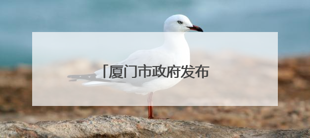 厦门市政府发布一批人事任免