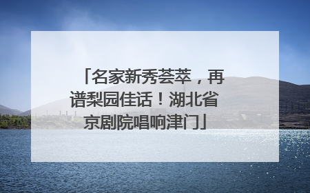 名家新秀荟萃，再谱梨园佳话！湖北省京剧院唱响津门