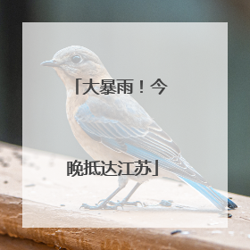 大暴雨！今晚抵达江苏
