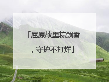 屈原故里粽飘香，守护不打烊
