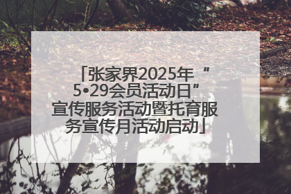 张家界2025年“5•29会员活动日”宣传服务活动暨托育服务宣传月活动启动