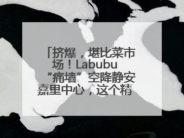 挤爆，堪比菜市场！Labubu“痛墙”空降静安嘉里中心，这个精灵还要“突袭”便利店？