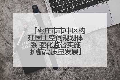 枣庄市市中区构建国土空间规划体系 强化监督实施护航高质量发展