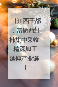 江西于都：富硒西红柿集中采收 精深加工延伸产业链