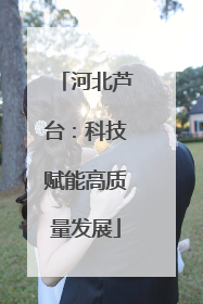 河北芦台：科技赋能高质量发展