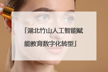 湖北竹山人工智能赋能教育数字化转型