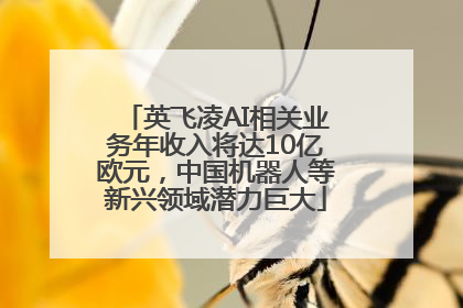 英飞凌AI相关业务年收入将达10亿欧元，中国机器人等新兴领域潜力巨大