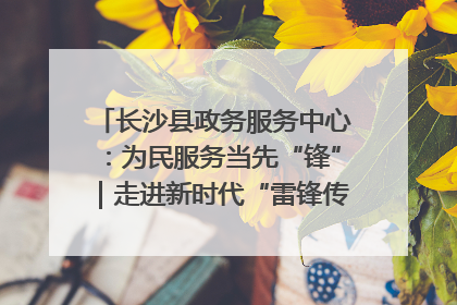 长沙县政务服务中心：为民服务当先“锋”｜走进新时代“雷锋传人 长沙榜样”