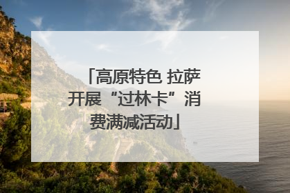 高原特色 拉萨开展“过林卡”消费满减活动